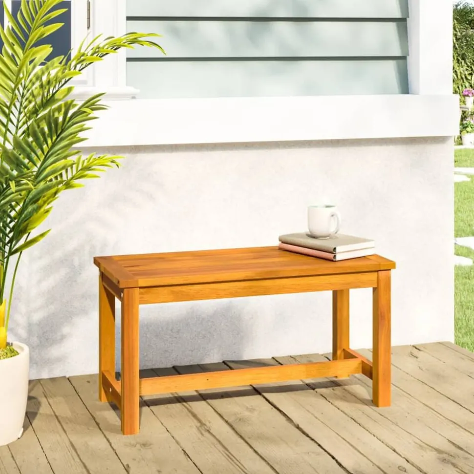 vidaXL Tuinbank 80x35x45 cm massief acaciahout