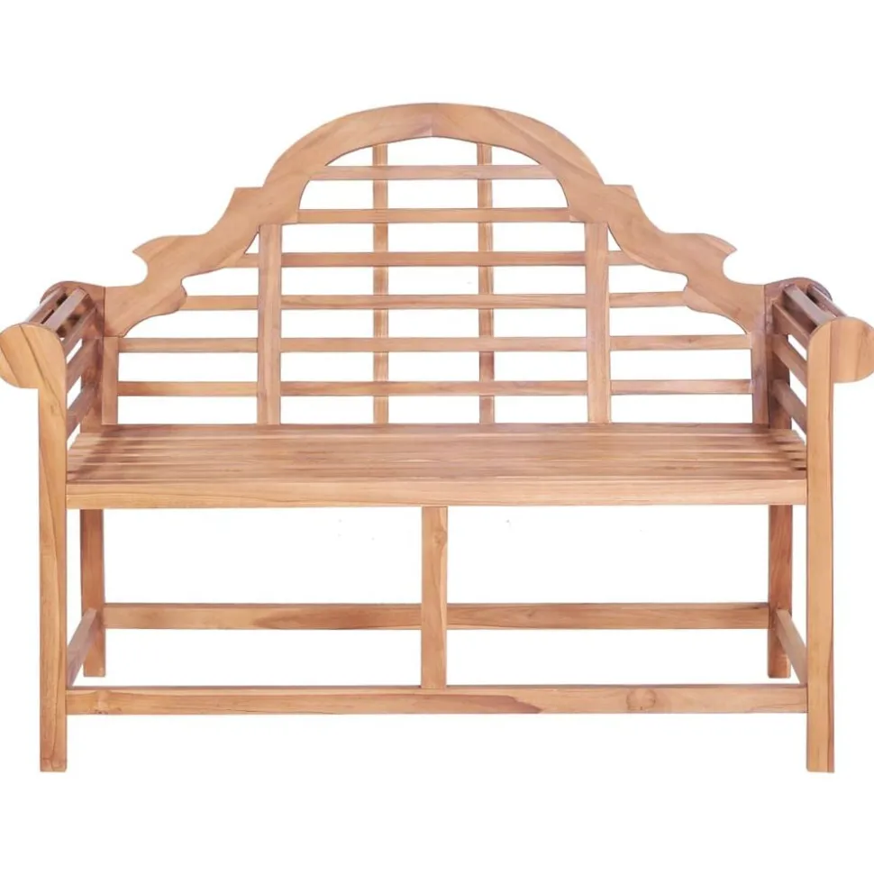 vidaXL Tuinbank 127x58,5x92,5 cm massief teakhout