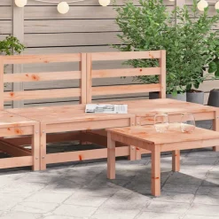 vidaXL Tuinbank zonder armleuningen 2 st 70x70x67 cm douglashout