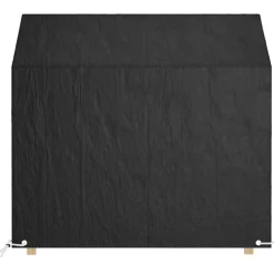 vidaXL Tuinbankhoes met 8 oogjes 130x70x70/88 cm polyetheen