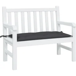 vidaXL Tuinbankkussen 100x50x7 cm oxford stof zwart