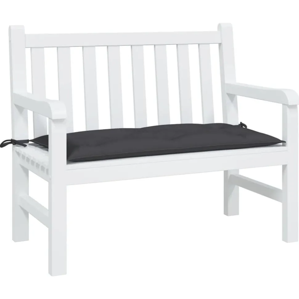 vidaXL Tuinbankkussen 100x50x7 cm oxford stof zwart
