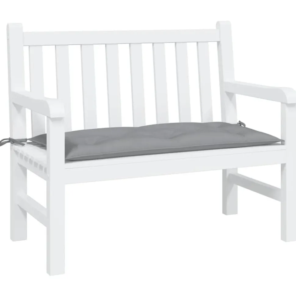 vidaXL Tuinbankkussen 100x50x7 cm oxford stof grijs