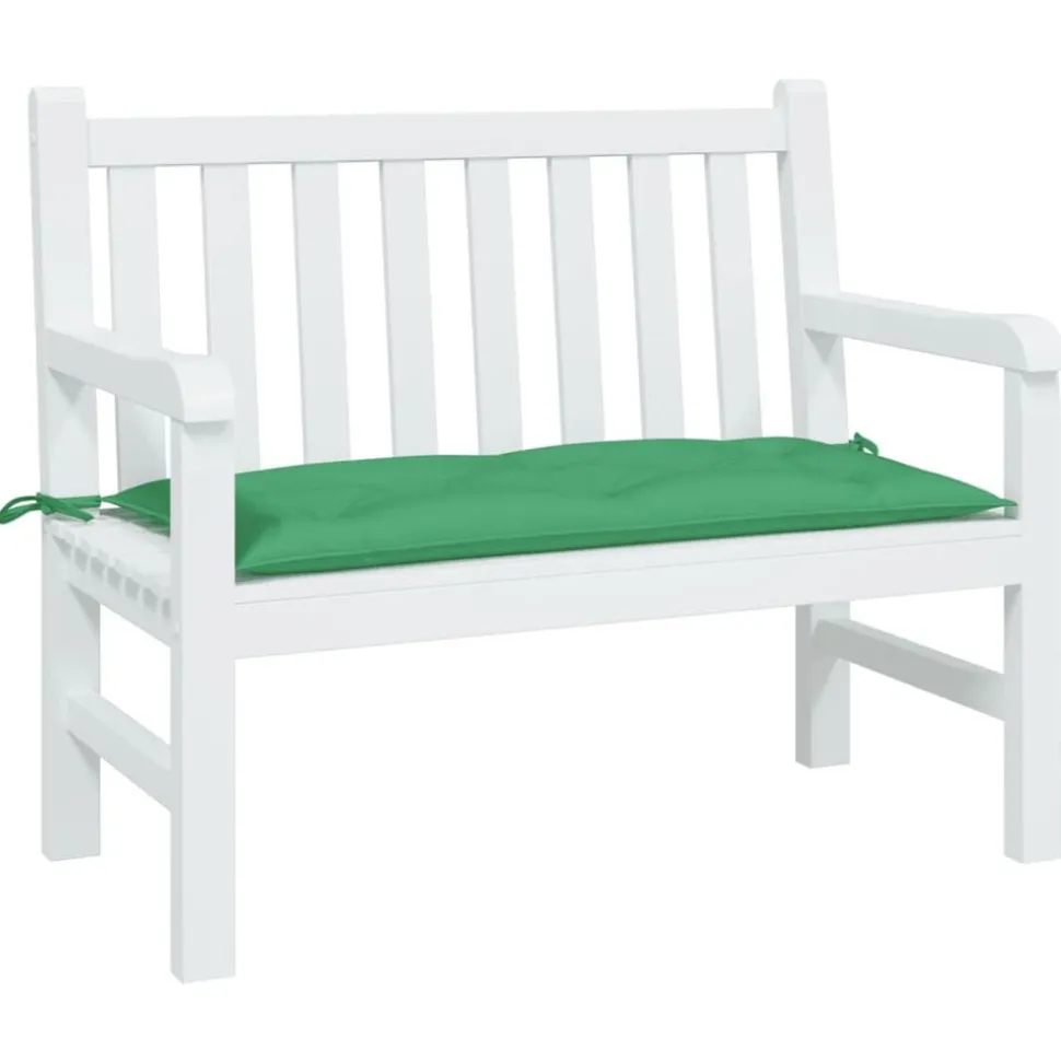 vidaXL Tuinbankkussen 100x50x7 cm oxford stof groen