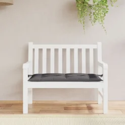 vidaXL Tuinbankkussen 100x50x7 cm oxford stof antracietkleurig