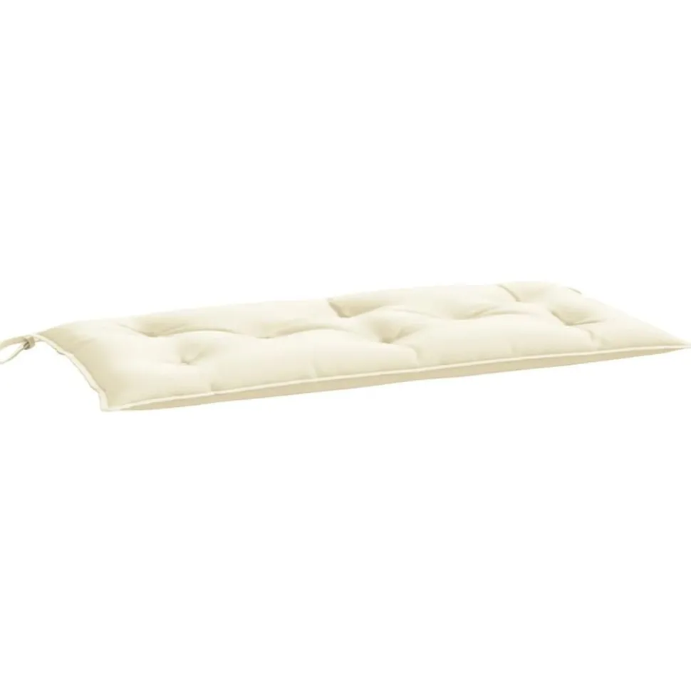 vidaXL Tuinbankkussen 100x50x7 cm oxford stof crèmekleurig