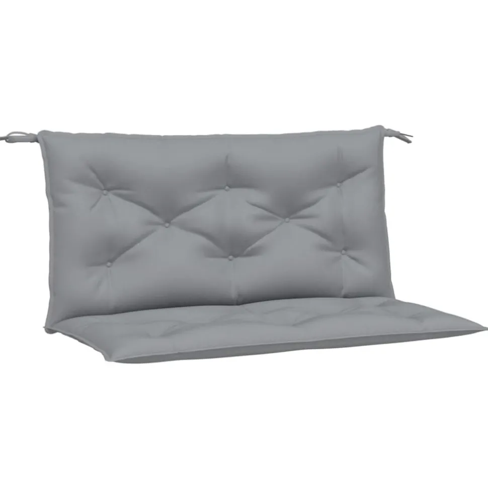 vidaXL Tuinbankkussens 2 st 100x50x7 cm oxford stof grijs