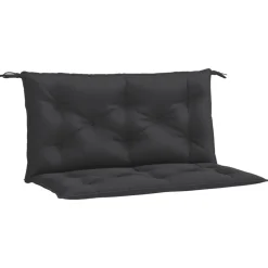 vidaXL Tuinbankkussens 2 st 100x50x7 cm oxford stof zwart