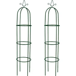 vidaXL Tuinboogtorens 2 st