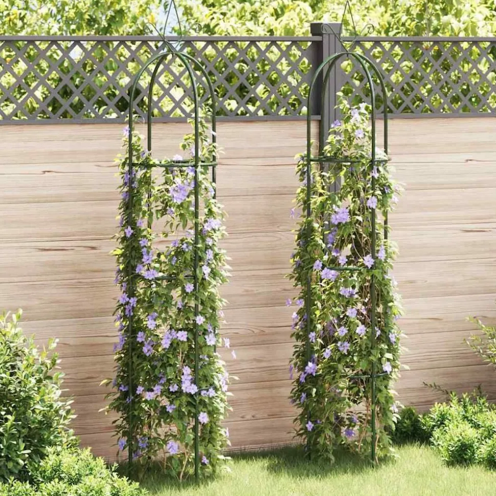 vidaXL Tuinboogtorens 2 st