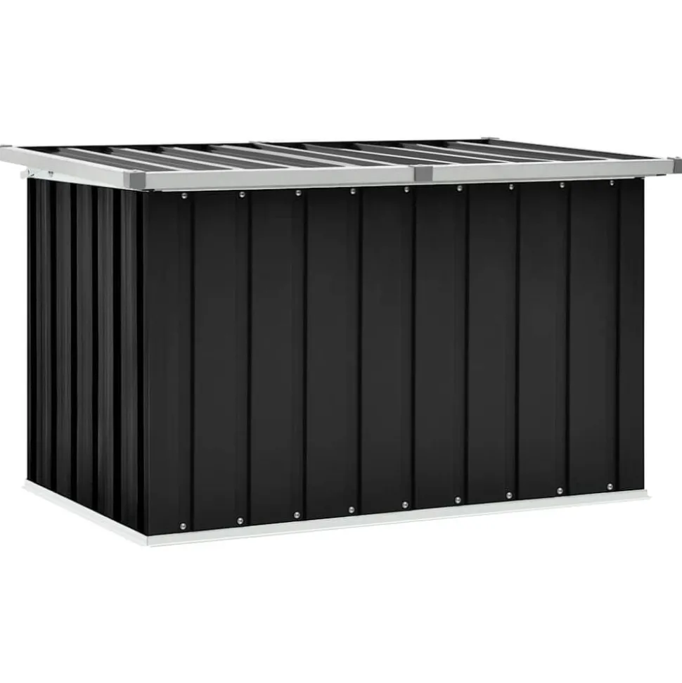 vidaXL Tuinbox 109x67x65 cm antraciet