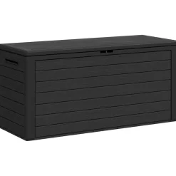 vidaXL Tuinbox 116x44x55 cm antraciet