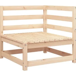 vidaXL Tuinhoekbank 70x70x67 cm massief grenenhout