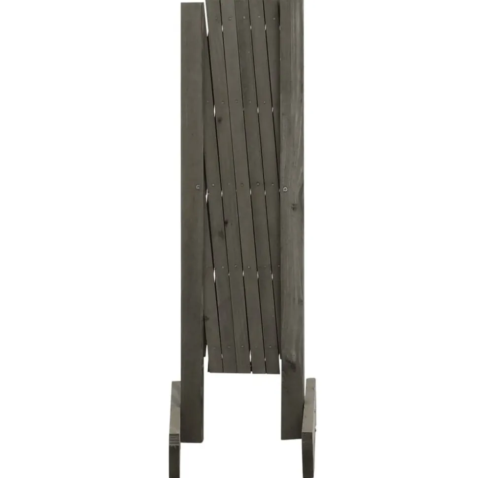 vidaXL Tuinlatwerk 120x60 cm massief vurenhout grijs