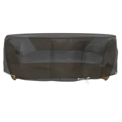 vidaXL Tuinmeubelhoes eilandlounge 8 oogjes rond Ø 188x50 cm