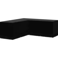 vidaXL Tuinmeubelhoes L-vormig 12 oogjes 250x250x90 cm
