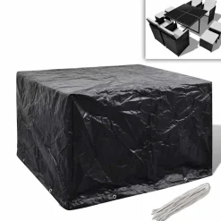 vidaXL Tuinmeubelhoes met 8 oogjes 113x113x73 cm