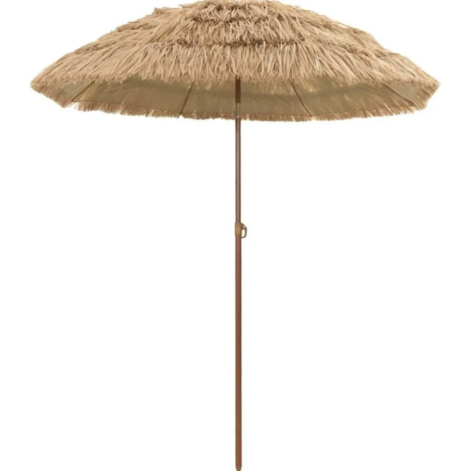 vidaXL Tuinparasol Naturel 160 x 160 x 196 cm