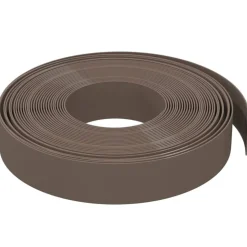 vidaXL Tuinrand 10 m 10 cm polyetheen bruin