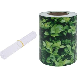 vidaXL Tuinscherm 35x0,19 m PVC groen