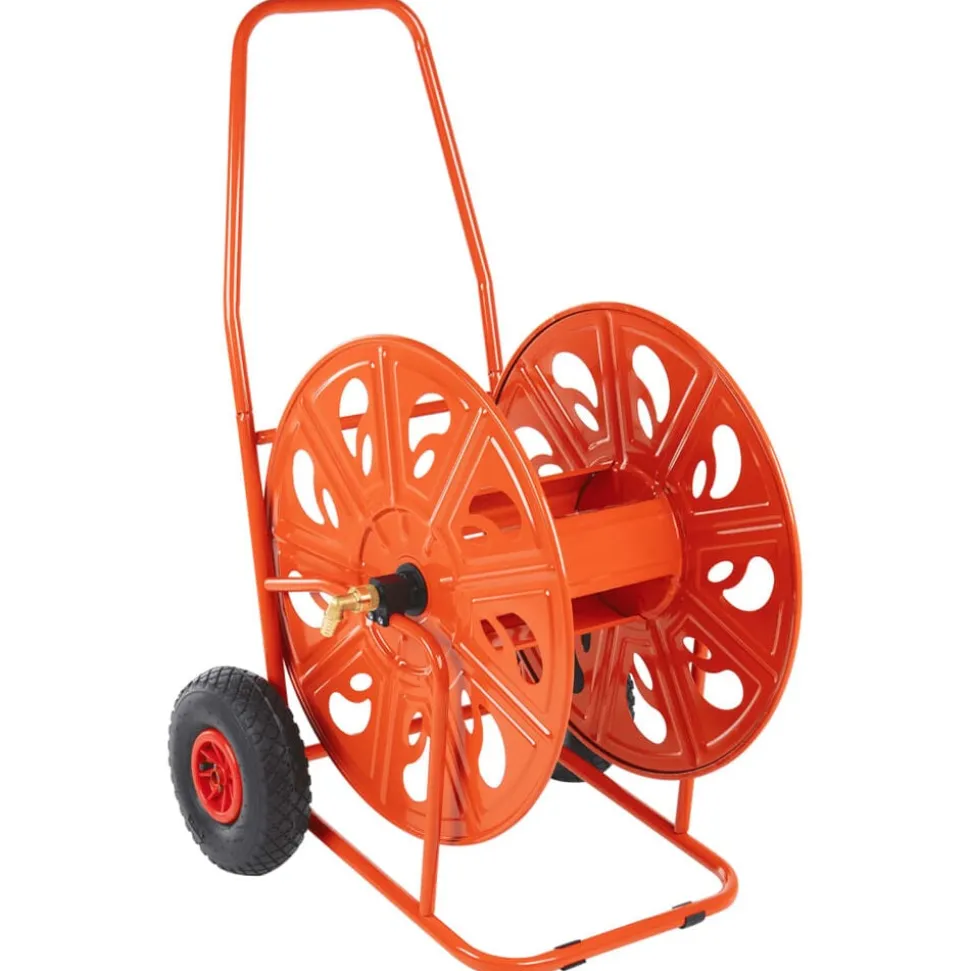 vidaXL Tuinslangkar voor 140 m 3/4" slang staal