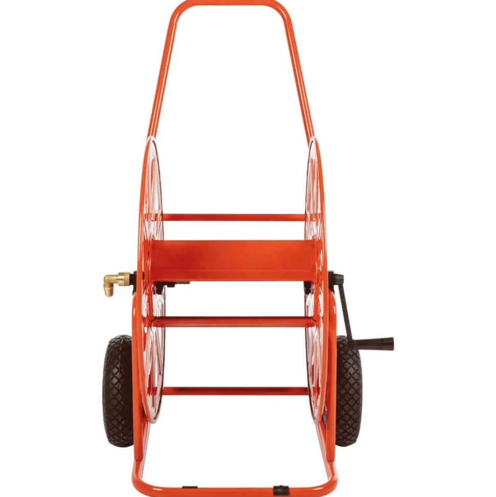 vidaXL Tuinslangkar voor 140 m 3/4" slang staal