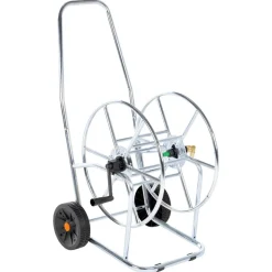 vidaXL Tuinslangkar voor 80 m 3/4" slang staal