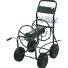 vidaXL Tuinslangtrolley met 1/2" slangkoppeling 75 m staal