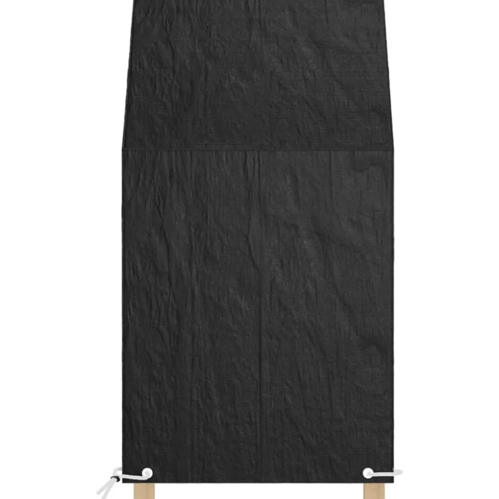 vidaXL Tuinstoelhoes met 8 oogjes 65x65x80/120 cm polyetheen