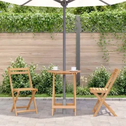 vidaXL Tuintafel inklapbaar 60x75 cm massief acaciahout