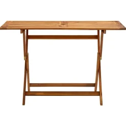 vidaXL Tuintafel inklapbaar 120x70x75 cm massief acaciahout