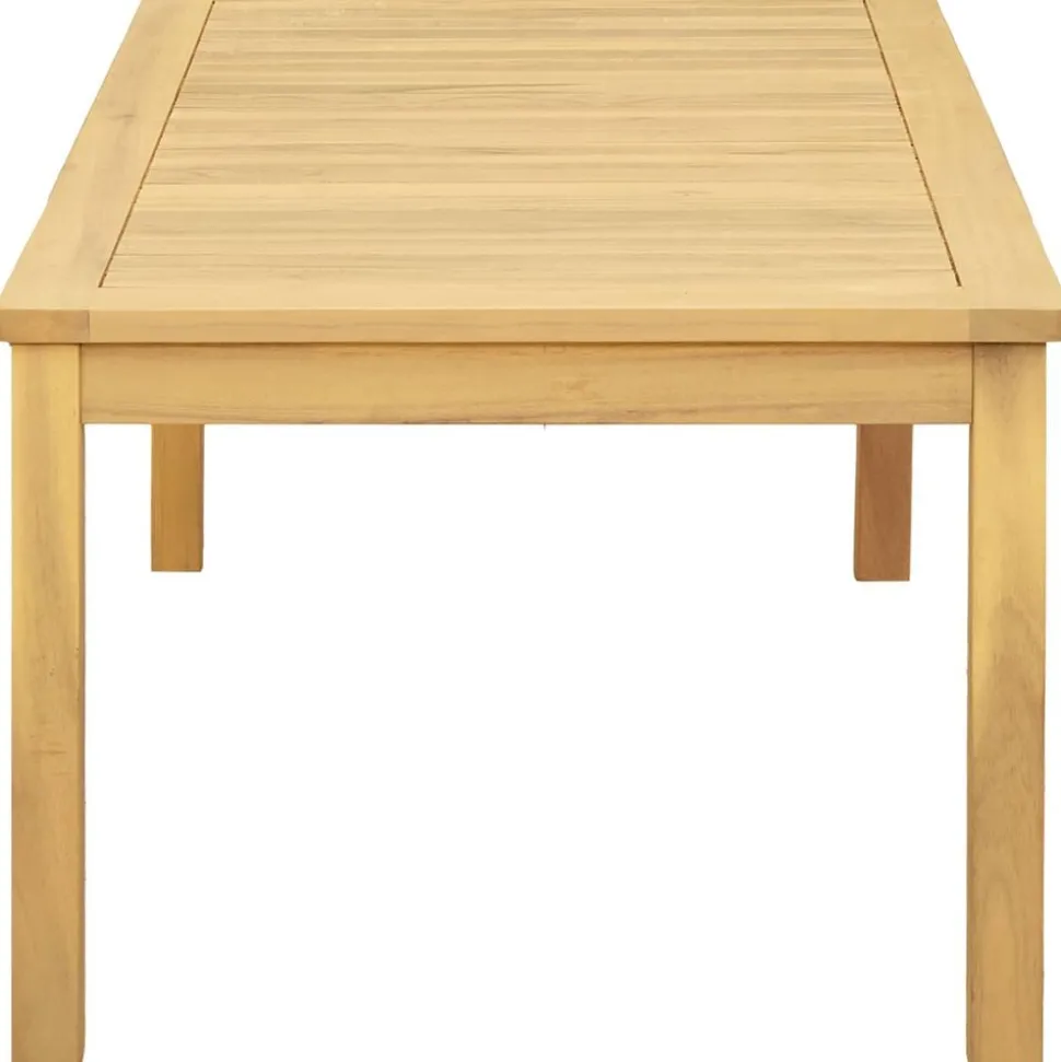 vidaXL Tuintafel 110x60x45 cm massief acaciahout