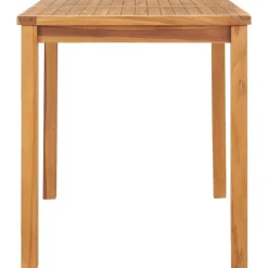 vidaXL Tuintafel 120x70x77 cm massief teakhout