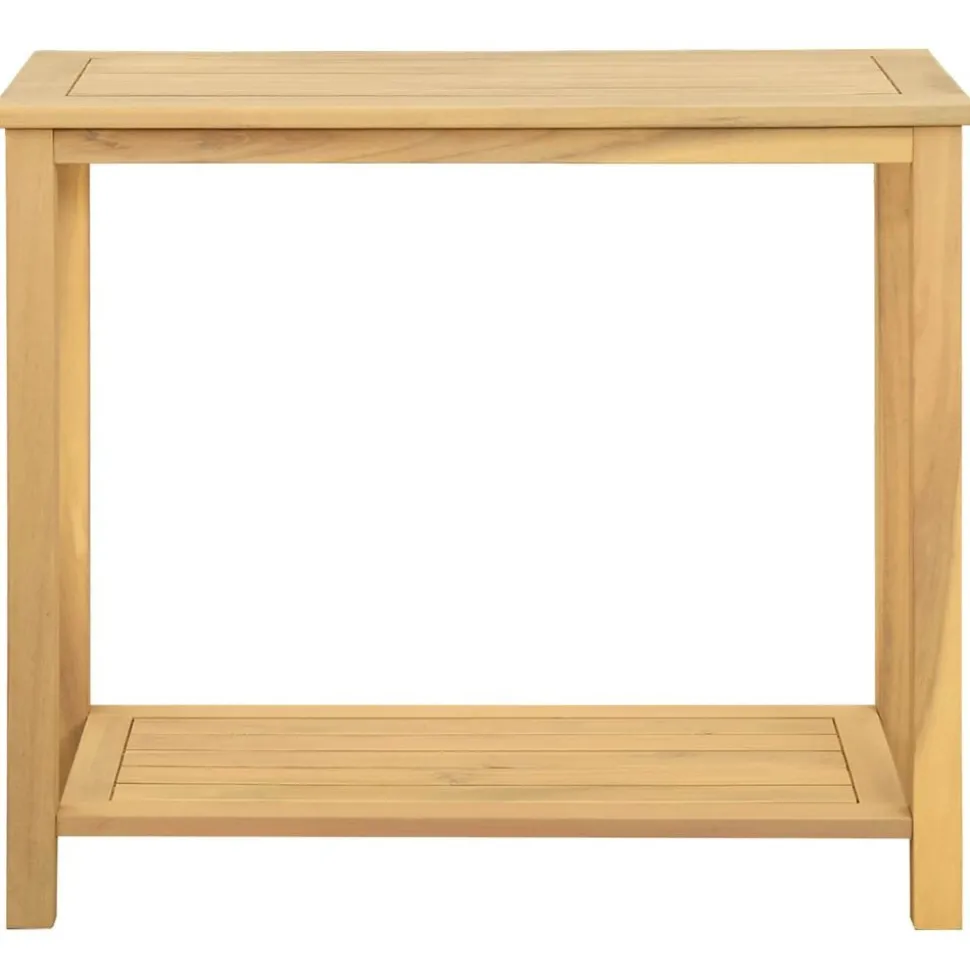 vidaXL Tuinwandtafel 80x35x75 cm massief acaciahout