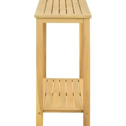 vidaXL Tuinwandtafel 80x35x75 cm massief acaciahout