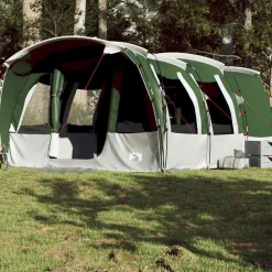 vidaXL Tunneltent 8-persoons waterdicht groen