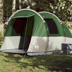 vidaXL Tunneltent 4-persoons waterdicht groen