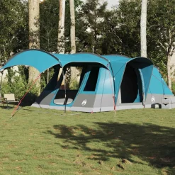 vidaXL Tunneltent 5-persoons waterdicht blauw