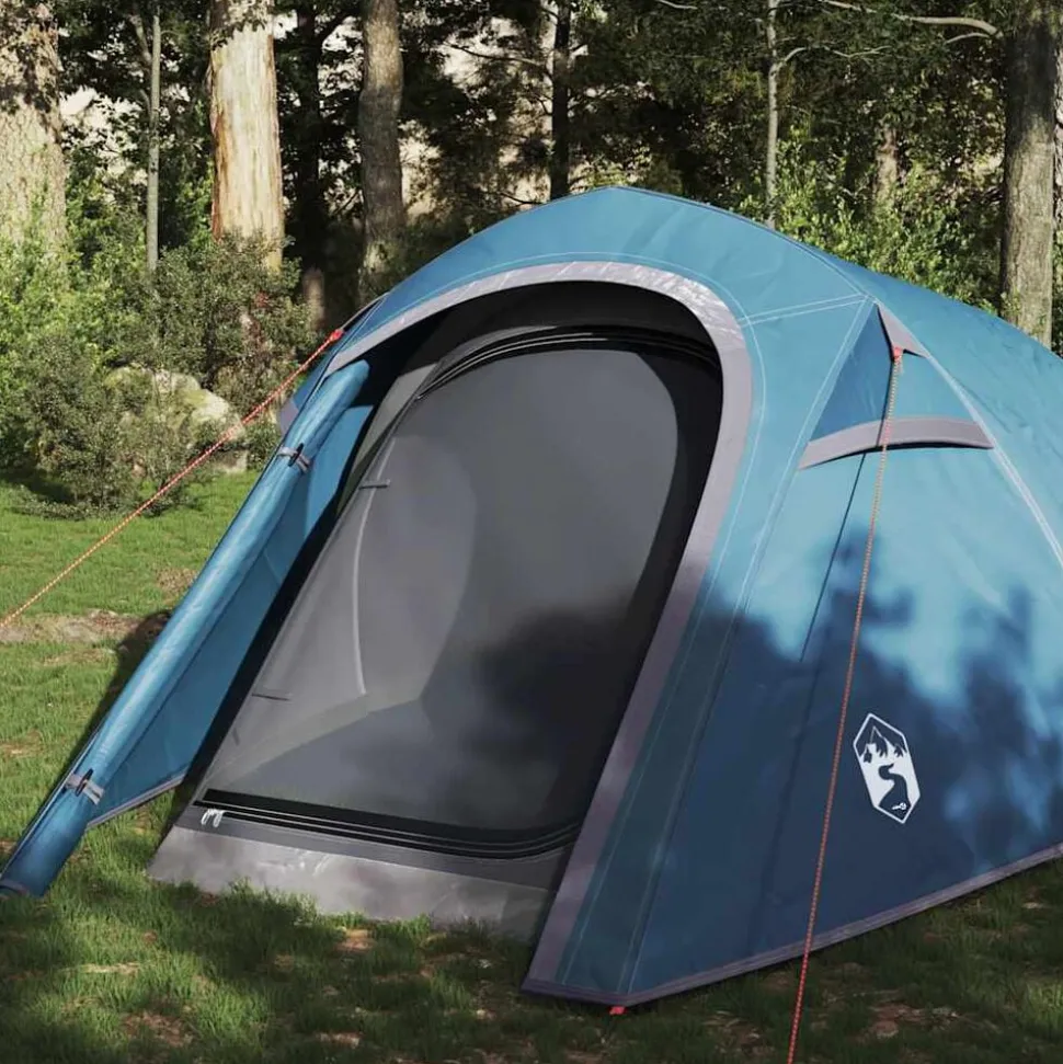 vidaXL Tunneltent 3-persoons waterdicht blauw