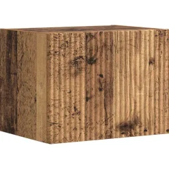 vidaXL TV Wandkast Oud Hout 39 x 31 x 29,5 cm Bewerkt hout