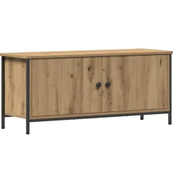 vidaXL TV-kast Artisan Eiken 100 x 35 x 45 cm Bewerkt hout