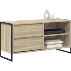 vidaXL TV-kast met lade Sonoma 100 x 36 x 49,5 cm Bewerkt hout