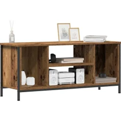 vidaXL TV-kast Oud Hout 102 x 35 x 45 cm Bewerkt hout