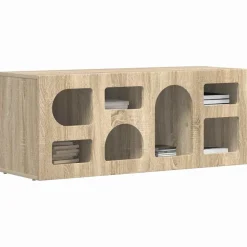 vidaXL TV-kast Sonoma Eiken 100 x 35 x 40 cm Bewerkt hout