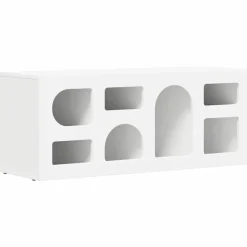 vidaXL TV-kast Wit 100 x 35 x 40 cm Bewerkt hout