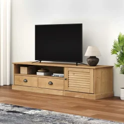vidaXL Tv-meubel VIGO 156x40x40 cm massief grenenhout