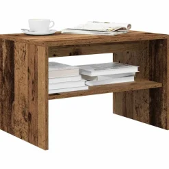 vidaXL Tv-meubel 60x40x40 cm bewerkt hout oud houtkleurig