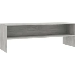 vidaXL Tv-meubel 120x40x40 cm bewerkt hout betongrijs