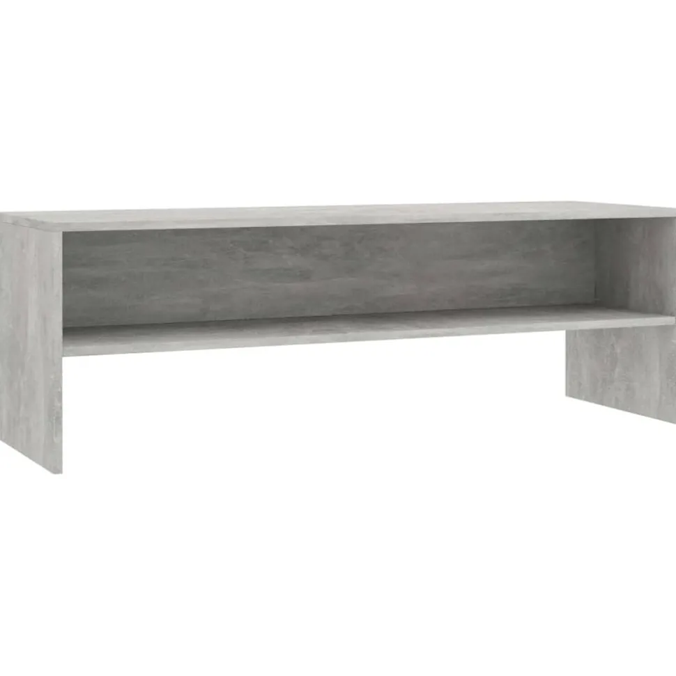 vidaXL Tv-meubel 120x40x40 cm bewerkt hout betongrijs