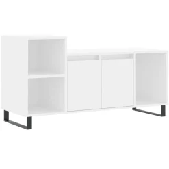 vidaXL Tv-meubel 100x35x55 cm bewerkt hout wit